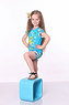 Пижама детская для девочек с шортами "осьминог" dpl-1128